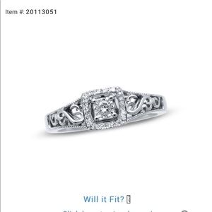 Promise ring & necklace set